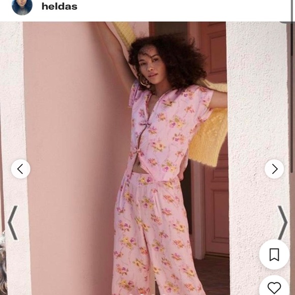 LoveShackFancy Joanie Margo Pajama Set size S - Picture 6 of 9